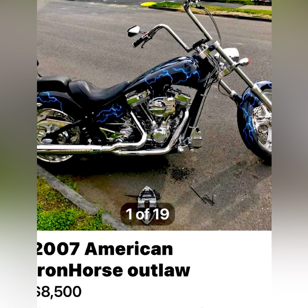 2007 American Ironhorse, model Outlaw.